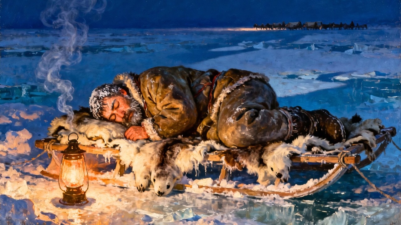 ¿Cómo dormían los inuit en una caravana de hielo sin calefacción ni refugio? | Historia para dormir