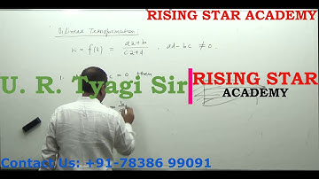 #5 Complex Analysis Bilinear Transformation