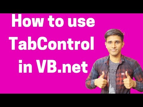 #28 How to Use TabControl in vb..net (Hindi/Urdu) | Shubham Jangid