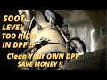 How To Clean a DPF On a Mercedes/ Dodge Sprinter, Soot Content of the Particulate Filter is too high