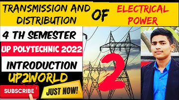 Introduction| Transmission and Distribution of electrical power~TDEP| UP polytechnic 4th sem.#study