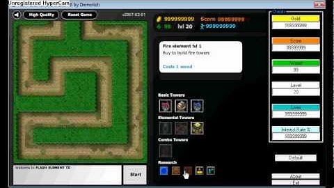 Flash Element TD Hack