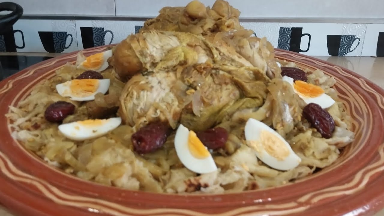 رفيسة ديال تحميرة الوجه 😍😍أجي تعلمي تصاوبي رفيسة بنينة كاتشهي ماتشبعيش منها. 😋😋