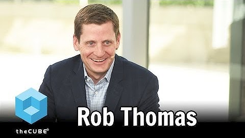 Rob Thomas, IBM | Big Data New York City 2016