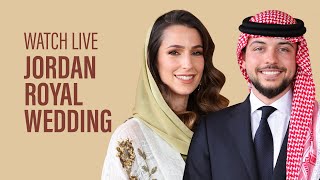 Watch live: Jordan royal wedding