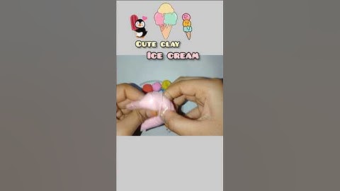 👆Cute clay ice cream🌷#viralvideo #clay #icecream #clayicecream #shorts #satisfying #shortvideo#music