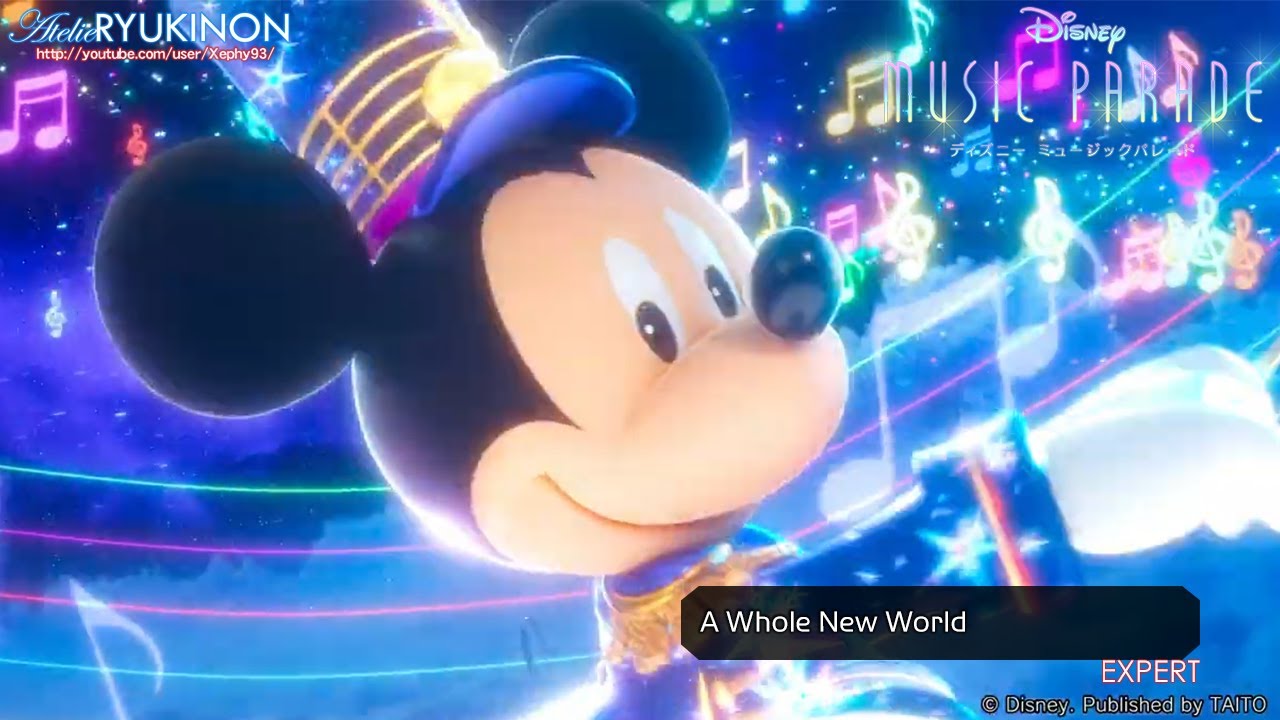 [Disney MUSIC PARADE] A Whole New World (EXPERT)