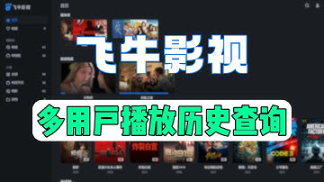 飞牛影视多用户历史播放记录功能补全,Docker创建观看历史管理系统,支持按用户选择,关键词搜索,日期筛选