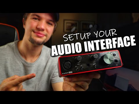 How to Setup an Audio Interface | Focusrite Scarlett Solo Setup | Audio Interface Setup 2021