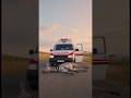 Cebra reportada desaparecida fue encontrada tirada en la carretera #ambulance #cebra
