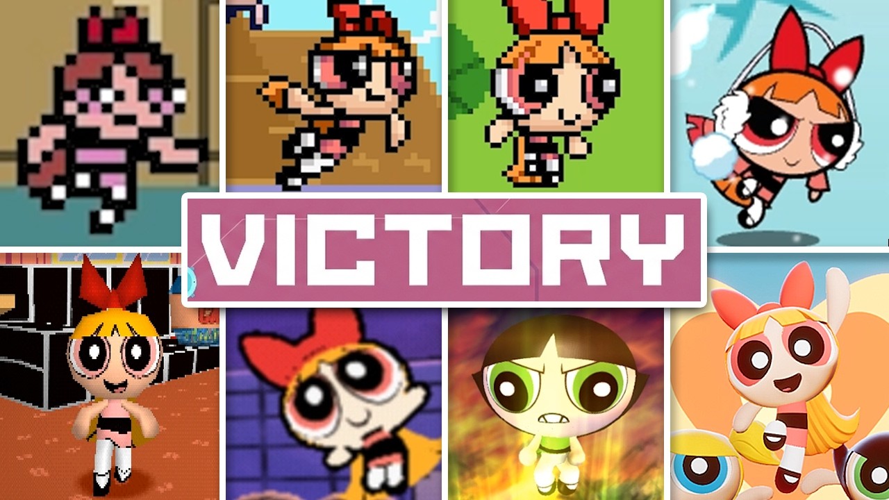 Эволюция анимаций побед и выигрышей в играх по мотивам «Суперкрошек».