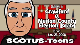Opinion in Crawford v. Marion County Election Board (SCOTUS-Toons)