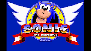 Sonic the Hedgehog SNES - Title Screen (Proof of concept)