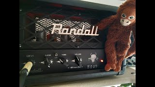 Randall RD5H Diavlo. Epiphone Les Paul. EMG HZ. Behringer Vintage OD. Randall RV412A sound demo.