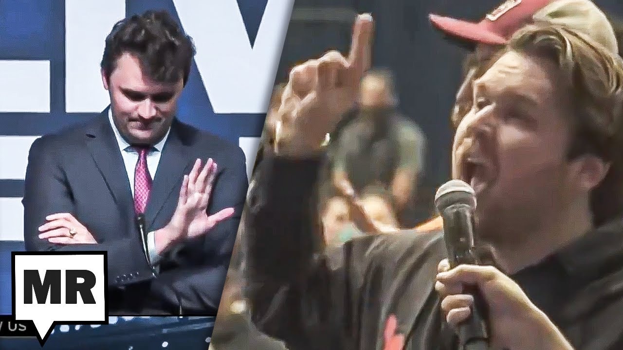Charlie Kirk Faces Voter Boycott Advocate at TPUSA Chicago Event Over 2020 Election Claims