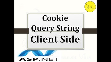10.2 Cookie and QueryString with Example in ASP.NET | Client Side | State Management