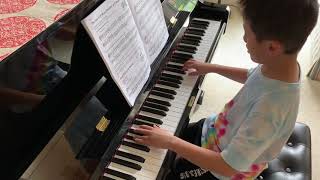 The Tailor's Song  -  Traditional  - Alfred's Basic Piano Library lesson book level 5