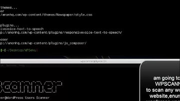 WPseku & Wpscanner Best Wordpress Security Scanners in Kali Linux 2017