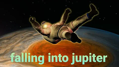क्या हो अगर हम jupiter पर गिर जाए।what if we fall on jupiter with Puneet
