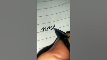 Simple small cursive letters #veemeek #viralshorts #shorts