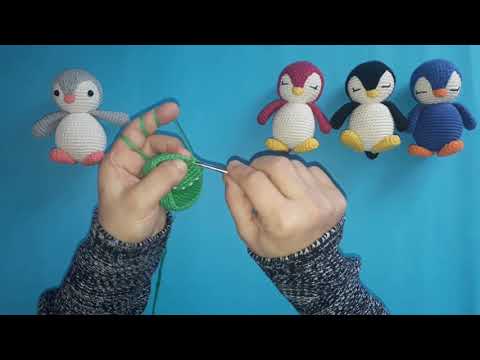 Amigurumi Penguen yapımı Penguen başlık yapılışı amigurumi Penguen yapılışı -3