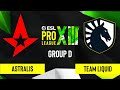 CS:GO - Astralis vs. Team Liquid [Overpass] Map 1 - ESL Pro League Season 13 - Group D