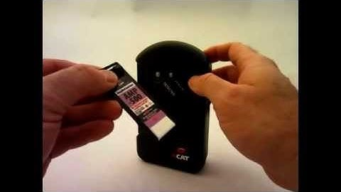 XCAT Handheld Detection System -- Operating Instructions overview