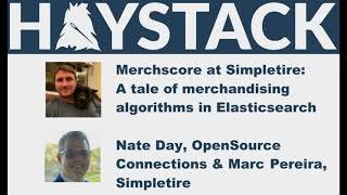 Haystack US 2021 - Merchscore at SimpleTire - Nate Day & Marc Pereira