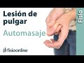 Automasaje para las lesiones del pulgar - Eminencia tenar