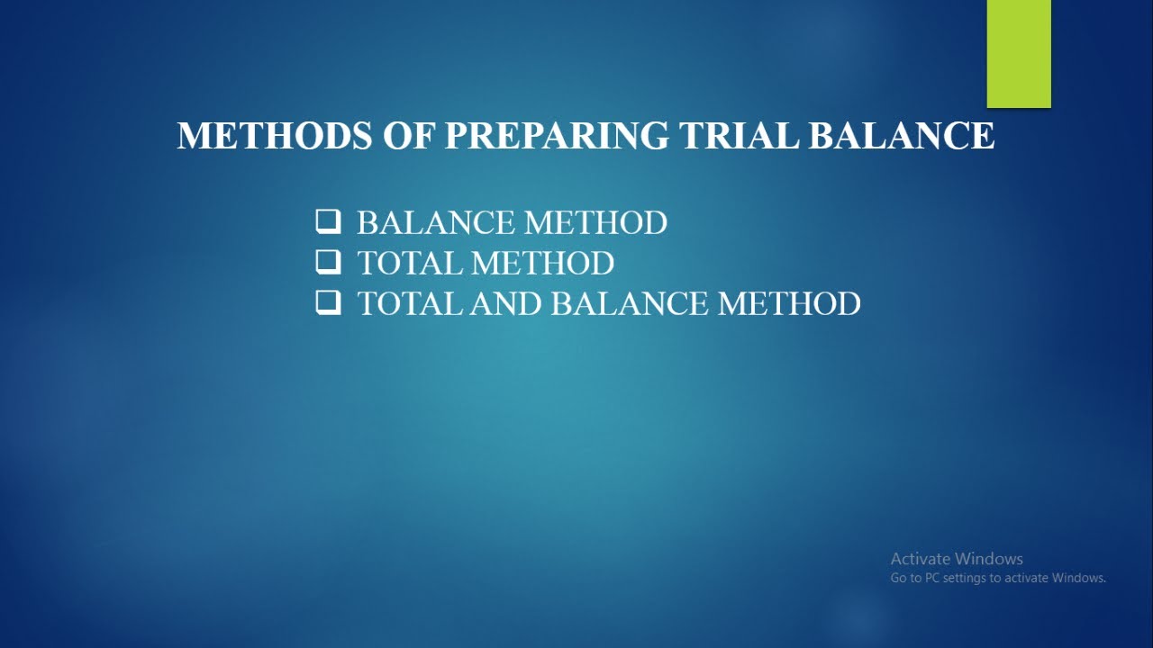 METHODS OF PREPARING TRIAL BALANCE||HS 1ST YEAR COMMERCE||ACCOUNTANCY IN ASSAMESE||