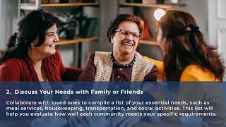 4 Tips for Choosing the Right Senior Living Community – RosePointe Senior Living