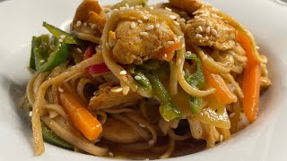 CHIKEN CHOW MEIN,A VERY SIMPLE CHIKEN NOODLE RECIPE,CHIKEN RECIPE FOR DINNER, EASY AND VERY 😋 TASTY