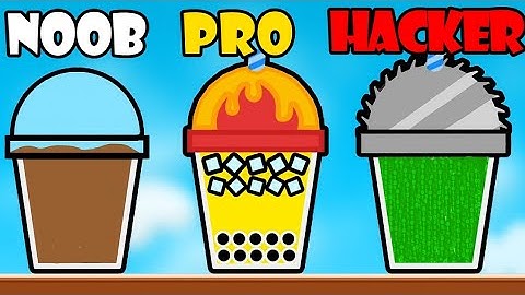 NOOB vs PRO vs HACKER - Bubble Tea | Gameplay Walkthrough (Android,iOS)