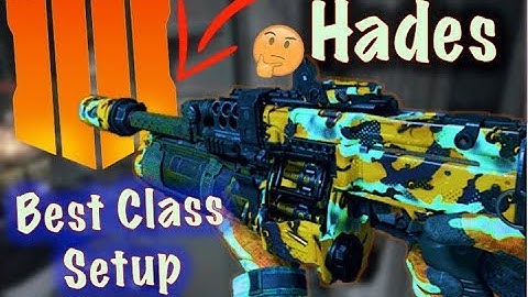 NEW Best HADES Class Setup (without Operator Mod) | Black Ops 4