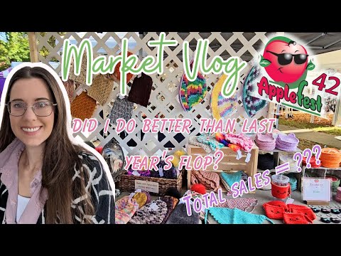 3-Day Market Vlog | Did I flop AGAIN? | Vlog 47