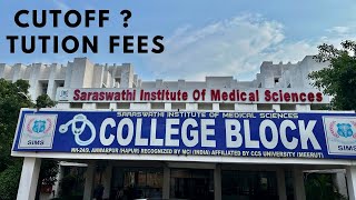 Saraswati Institute of Medical Sciences  Campus tour- SIMS HAPUR  private college in hapur neet 2024