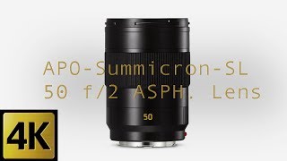 LEICA APO-SUMMICRON-SL 50mm f/2 ASPH. LENS