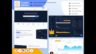 Ethereum Dashboard Bootstrap Admin Templates with Semi Light Theme