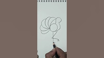 Peacock drawing with Number 6 #peacock #easydrawing #art #drawing #howtodraw #shortvideo #vira