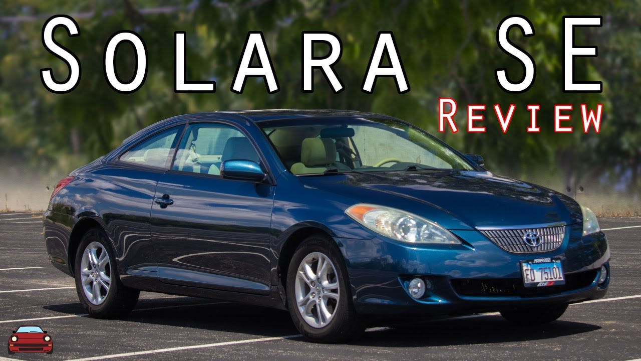 2006 Toyota Solara SE Review - More Than "Just A Coupe Camry"!