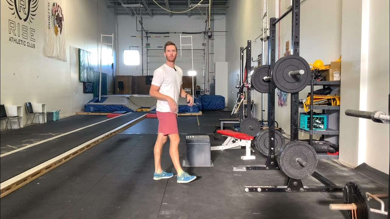 Back Squat to Box Jump Superset YouTube