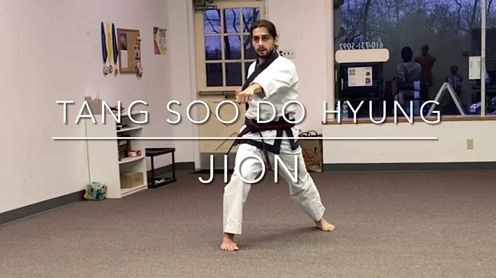 Tang Soo Do (Korean Karate) Hyung (Kata) - Jion