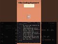 Vibe coding keyboard #shorts #javascript #webdesign