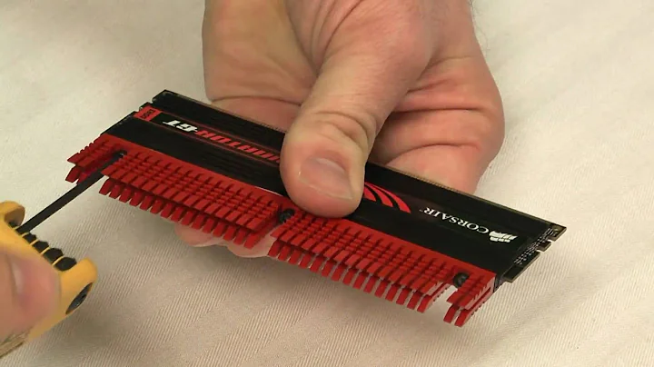 Corsair Video FAQ: How to install the extended fins for Dominator and Dominator GT memory modules.