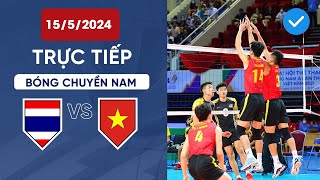 🔴Trực Tiếp | Việt Nam - Thái Lan | Bóng Chuyền Nam | Màn Ngược Dòng Chấn Động Châu Á