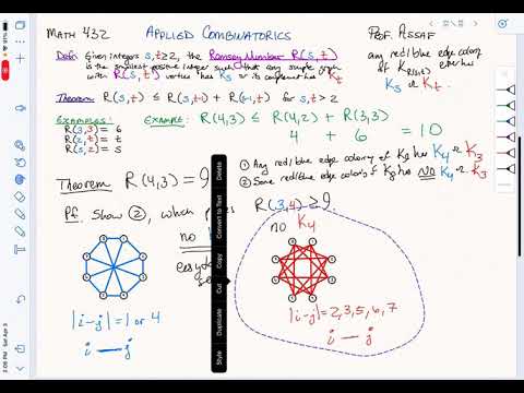 Math 432: Ramsey