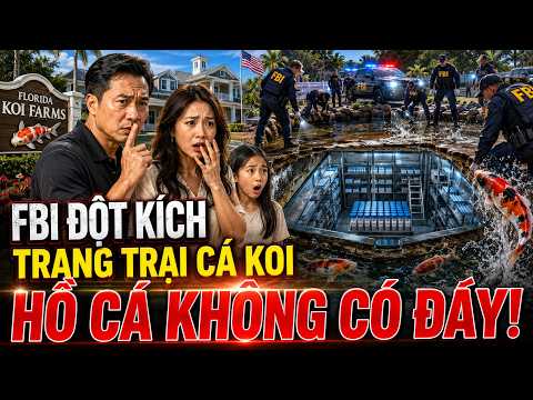 FBI Đột Kích Trang Trại Cá Koi Ở Mỹ   Hồ Không Đáy Hé Lộ Kho ADN, Bí Mật Trẻ Bị Trao Nhầm Chấn Động