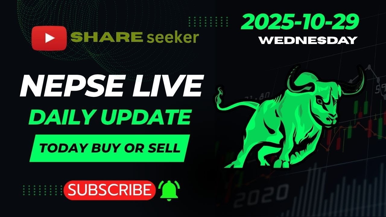 NEPSE  Live |  Daily  Market Update  | Today Best Stock | Live NEPSE |
