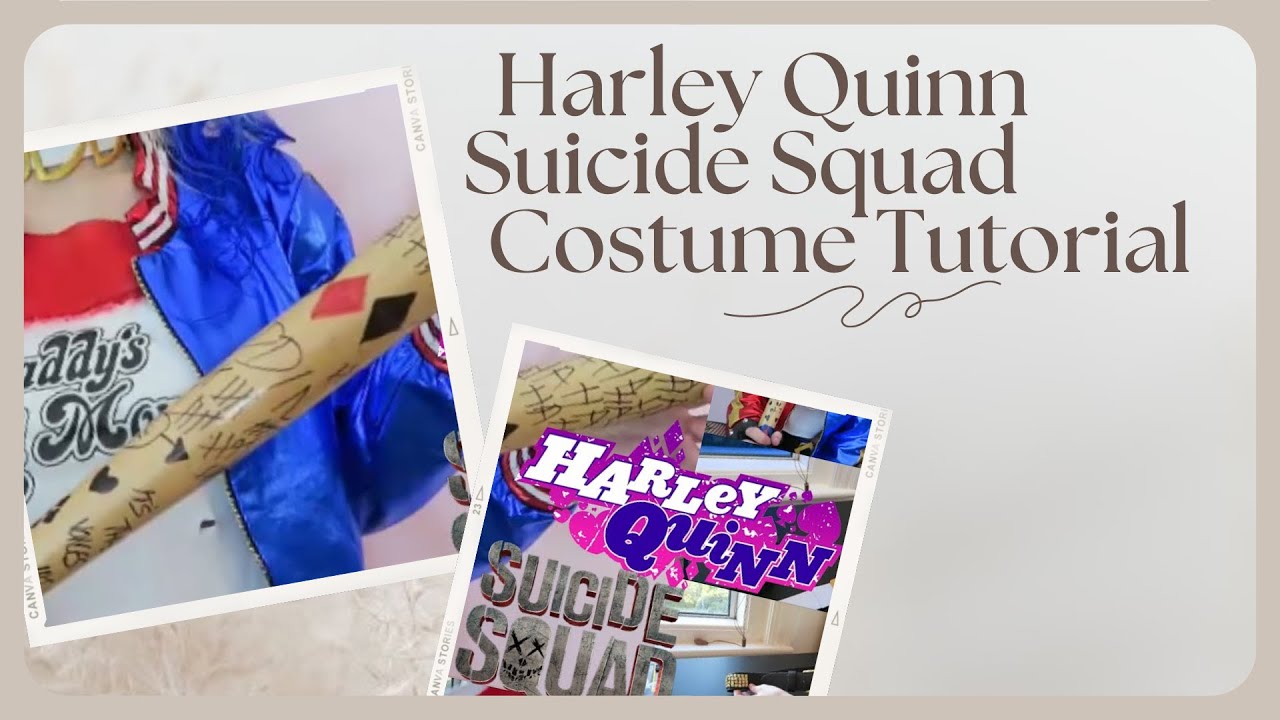 Костюм Харли Квинн из «Отряда самоубийц», пошаговый урок ♡ Стефани Уайатт