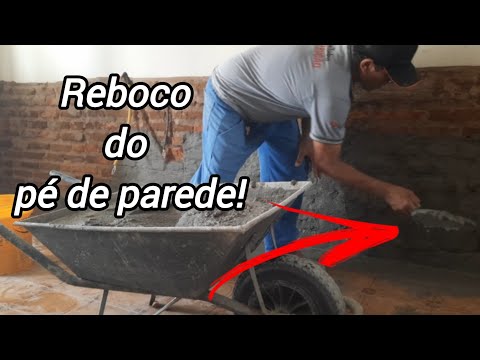 Como eu faço pra rebocar a parede e veja esse resultado! #parte06